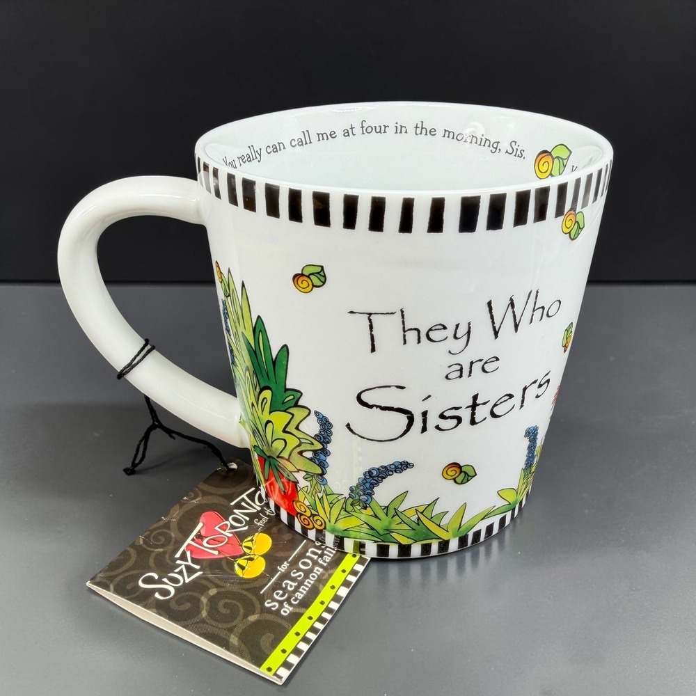 Suzy Toronto They Who Are Sisters Mug Wonderful Wacky Women Seasons Cannon Falls